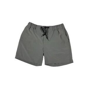 Chubbies Men's Size L Everywear Performance Shorts Grey Gray Lined 6" Inseam